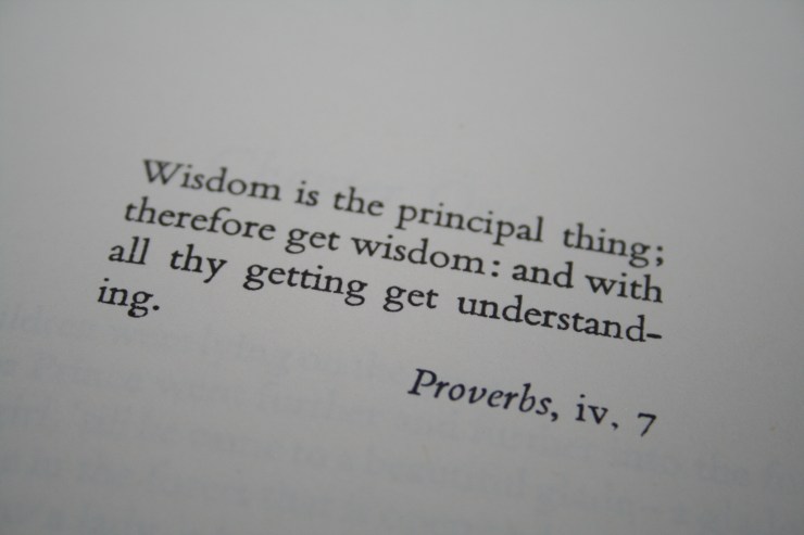 Opening passage from The Getting of Wisdom