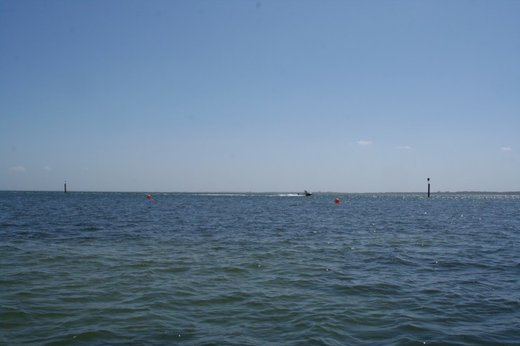 Fishing off French Island 