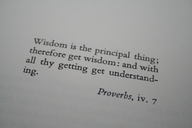 Wisdom